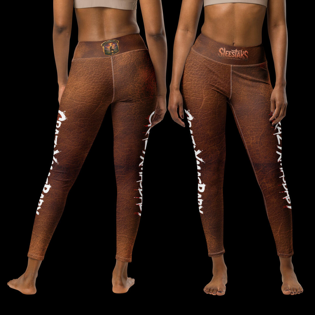 Prehistoric Sleestaks Yoga Leggings