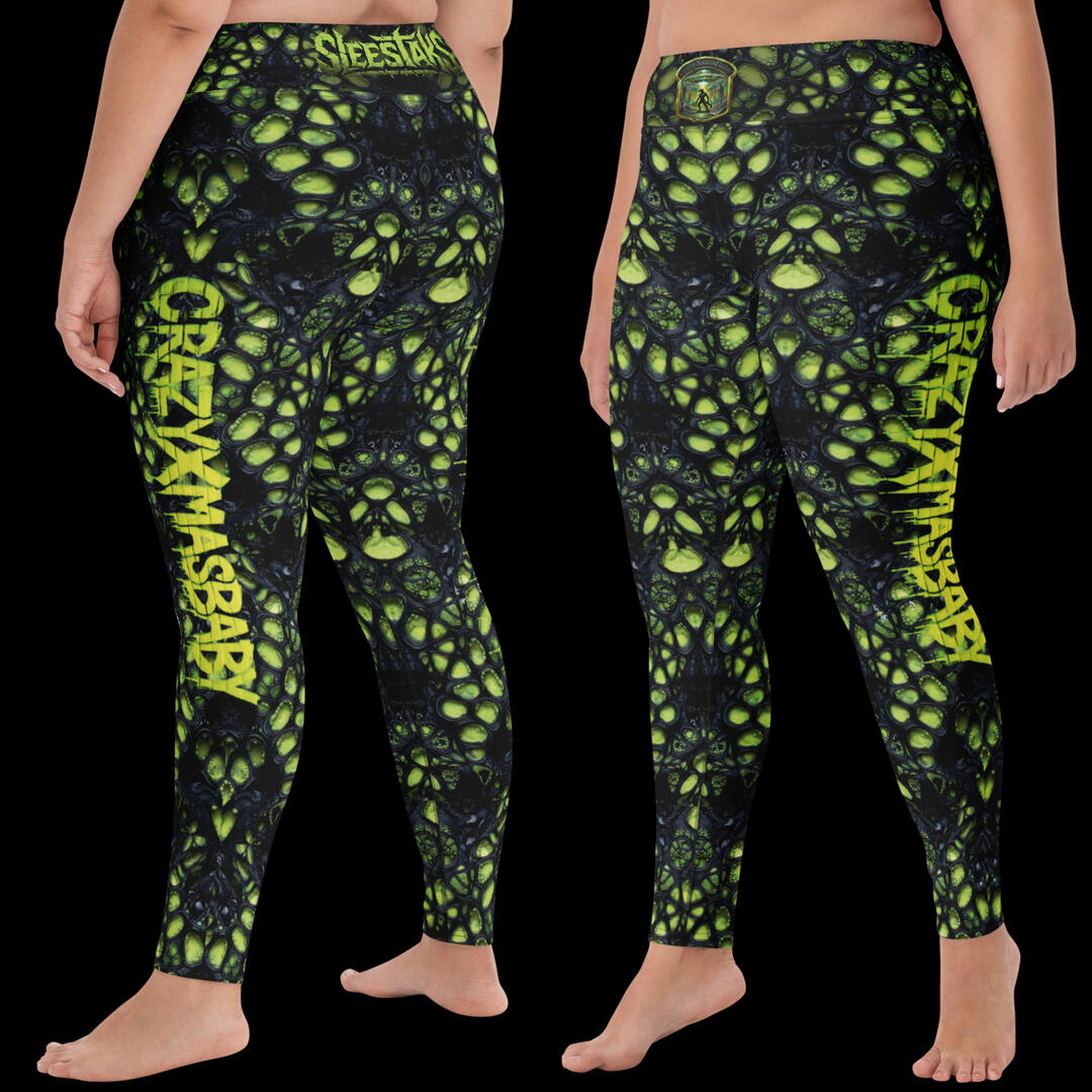 Iguana Sleestaks Yoga Leggings