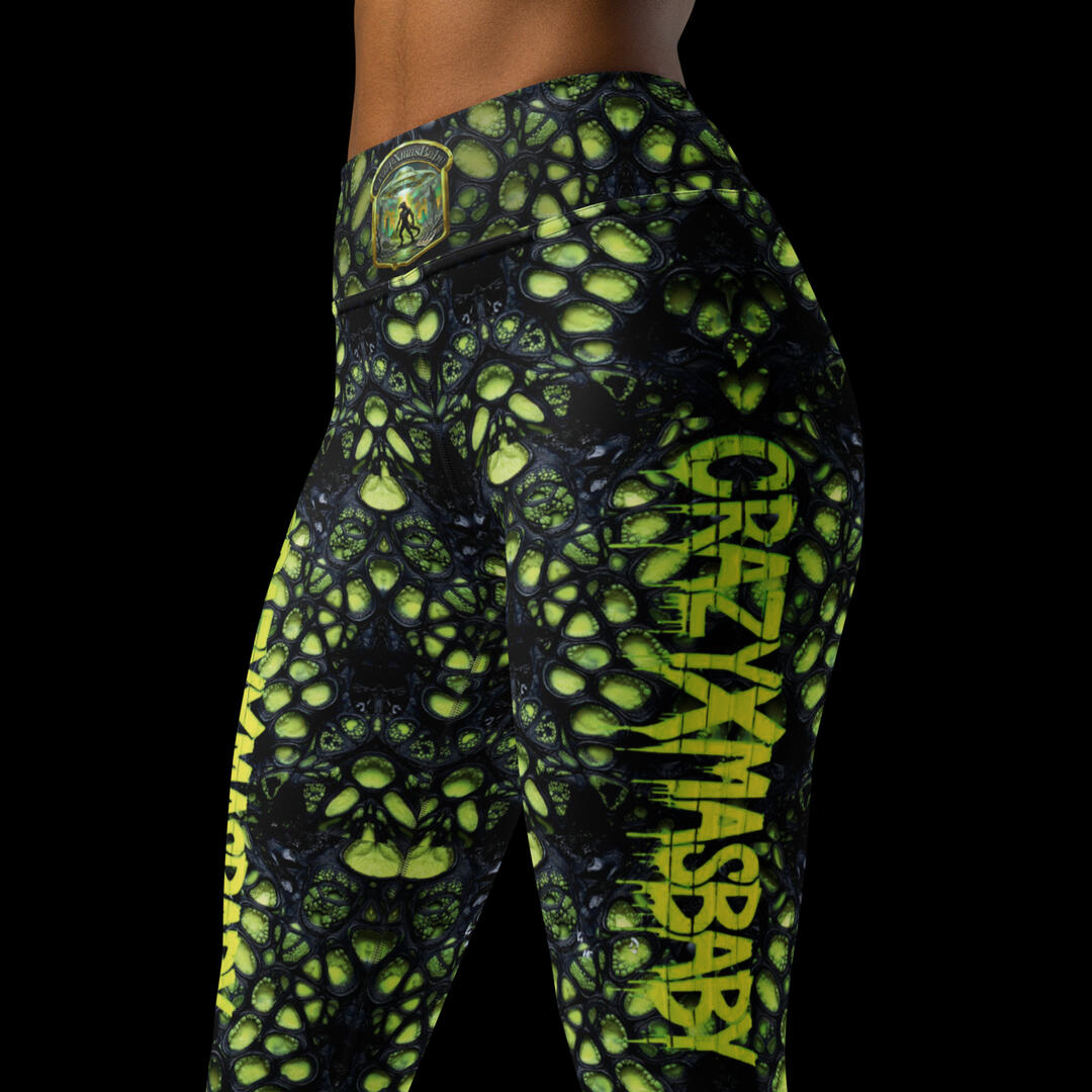 Iguana Sleestaks Yoga Leggings