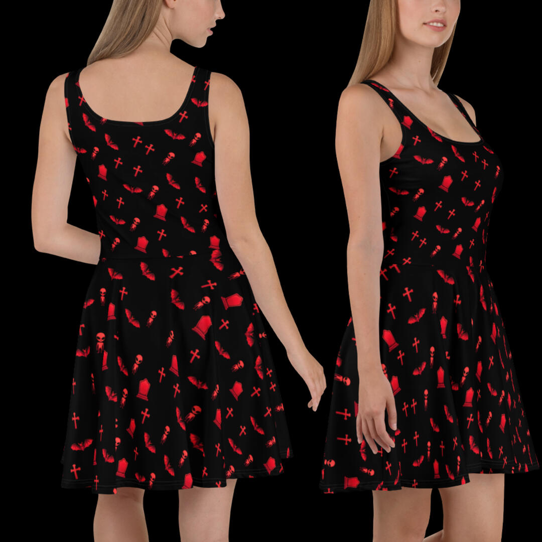 Demon Slayer Skater Dress