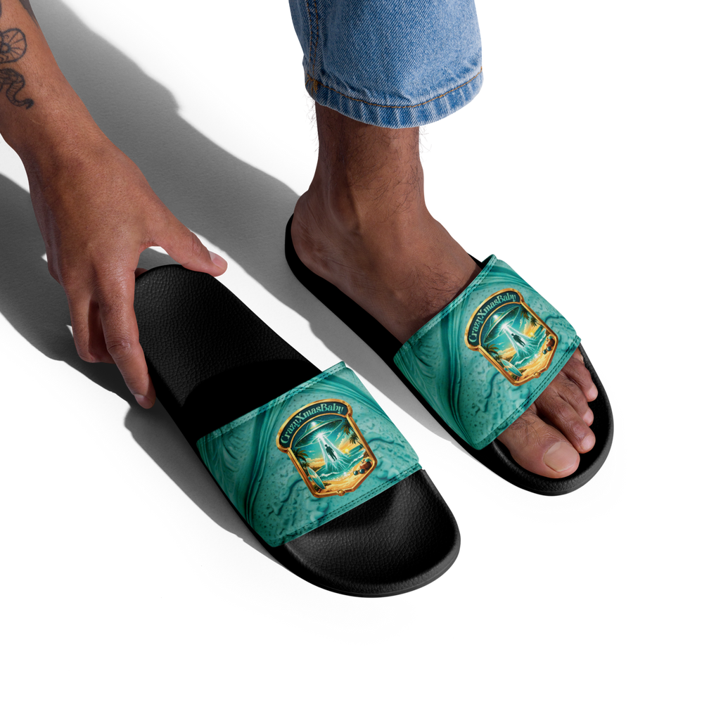 Beach Glow Men’s Slides Beach Glow Men’s Slides