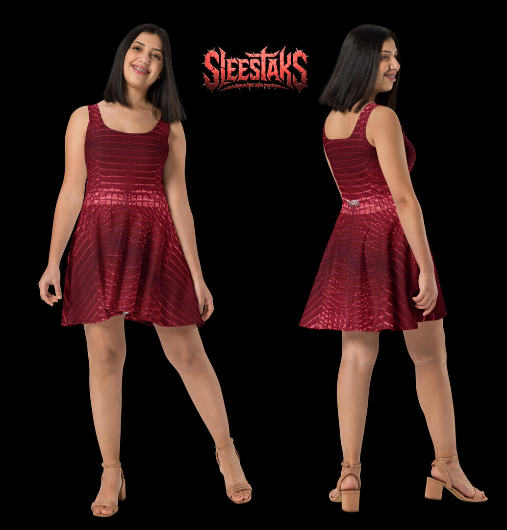 Original Sleestaks Skater Dress