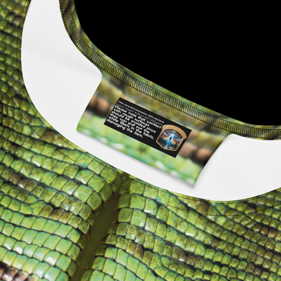 Python Sleestaks Skater Dress