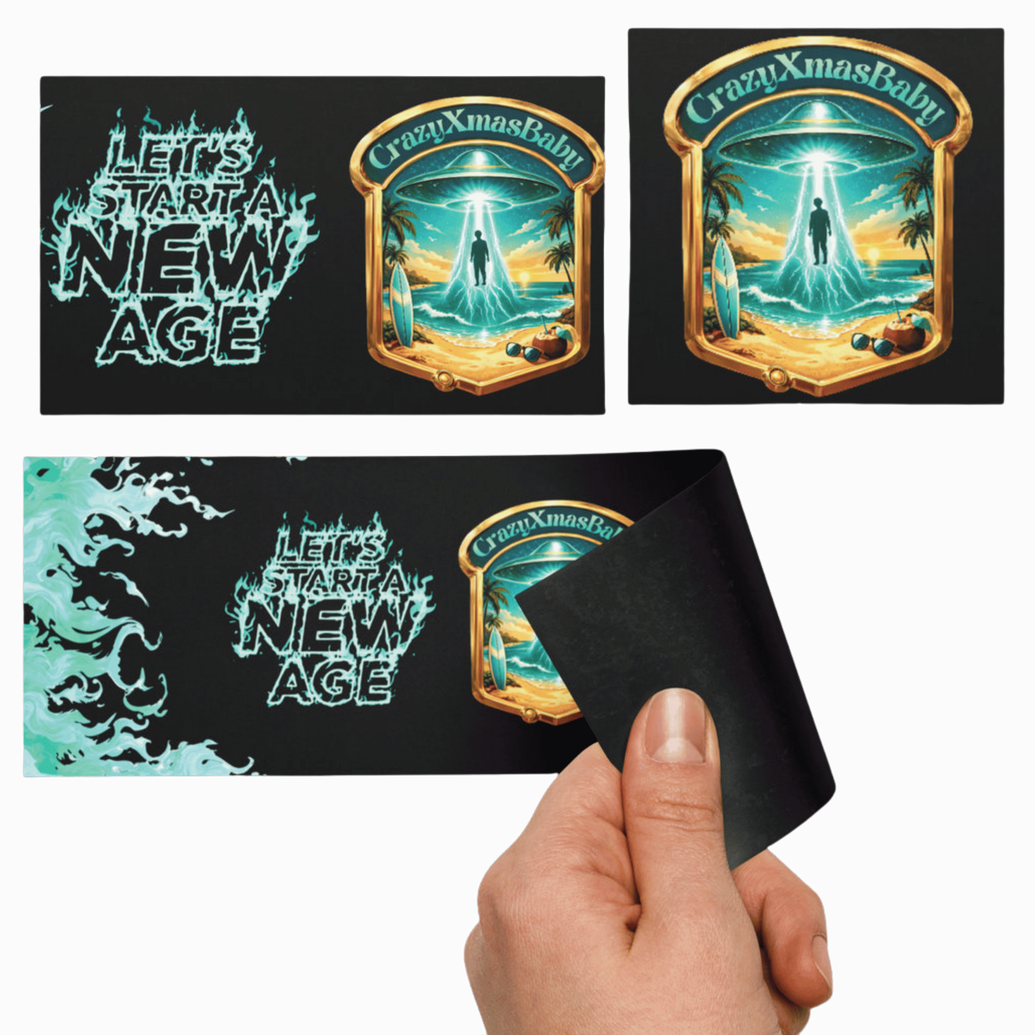 Beach Glow Car Magnets Beach Glow Car Magnets