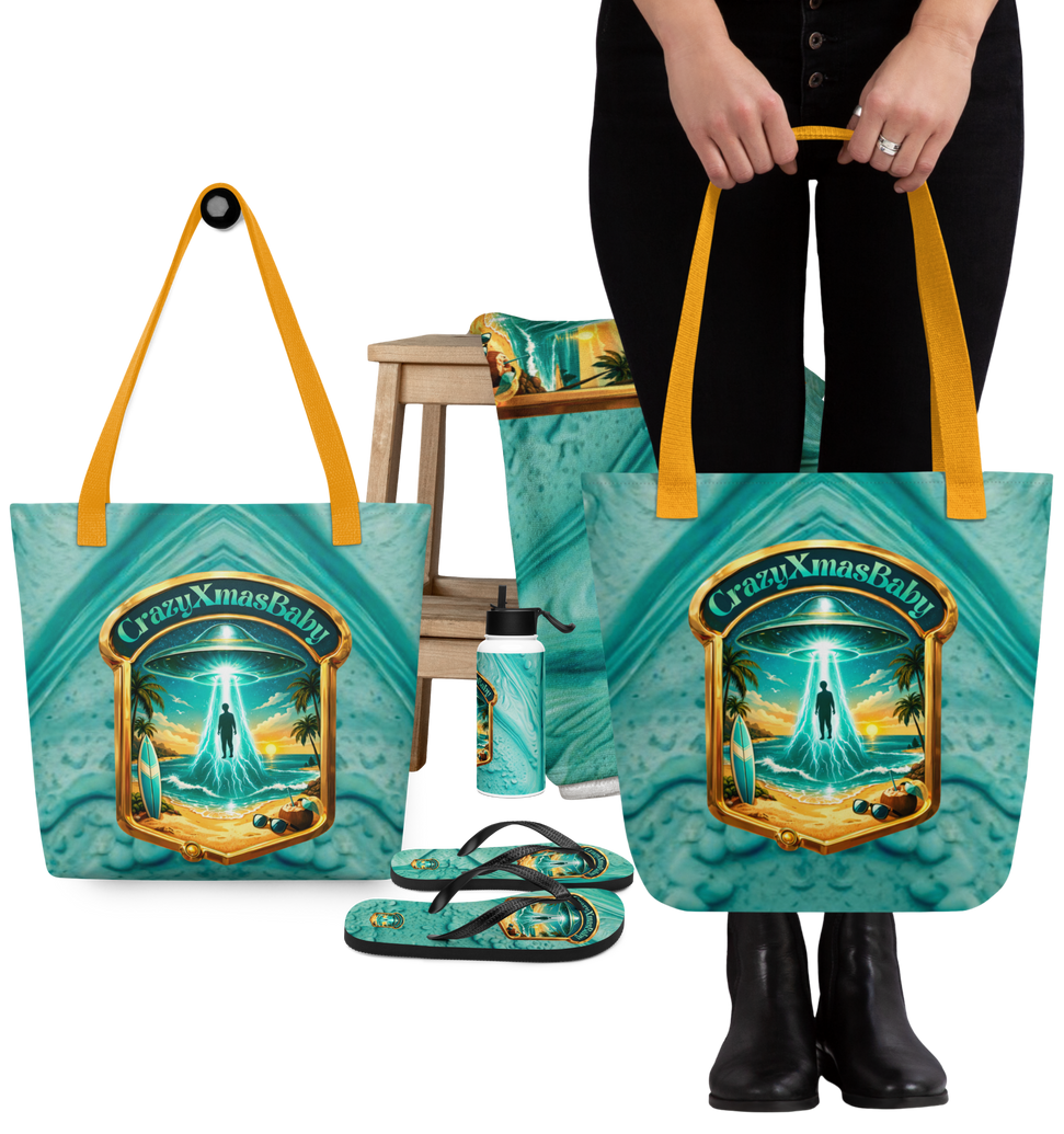 Beach Glow Tote Bag Beach Glow Tote Bag