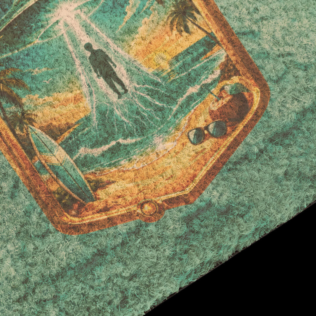 Beach Glow Coir Doormat